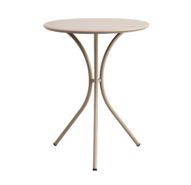 Round metal table  (59cmØ) by ADICO